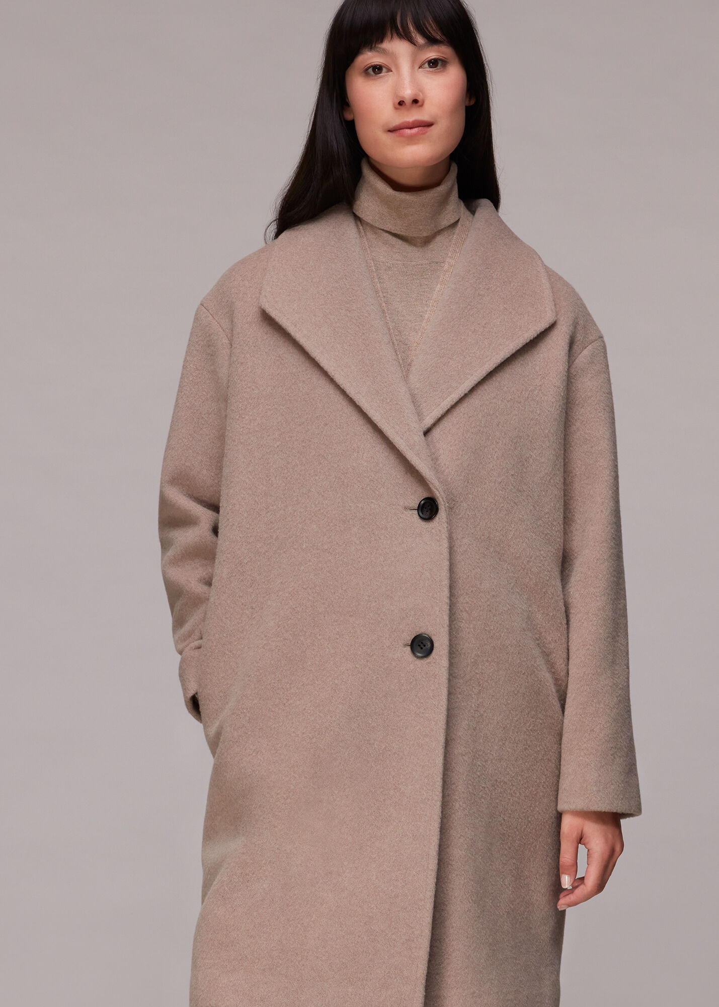 Whistles pea clearance coat