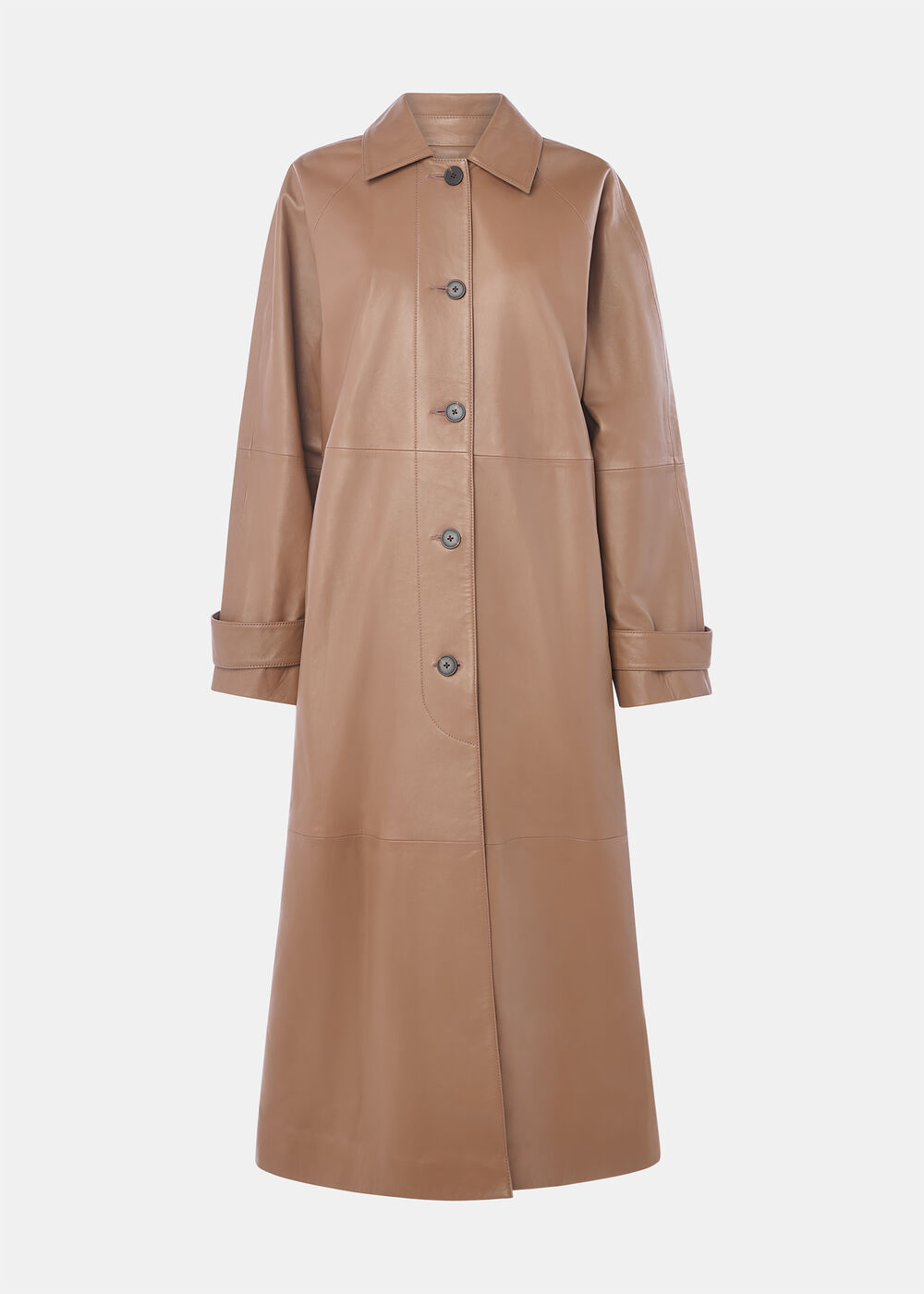 Leather Car Coat