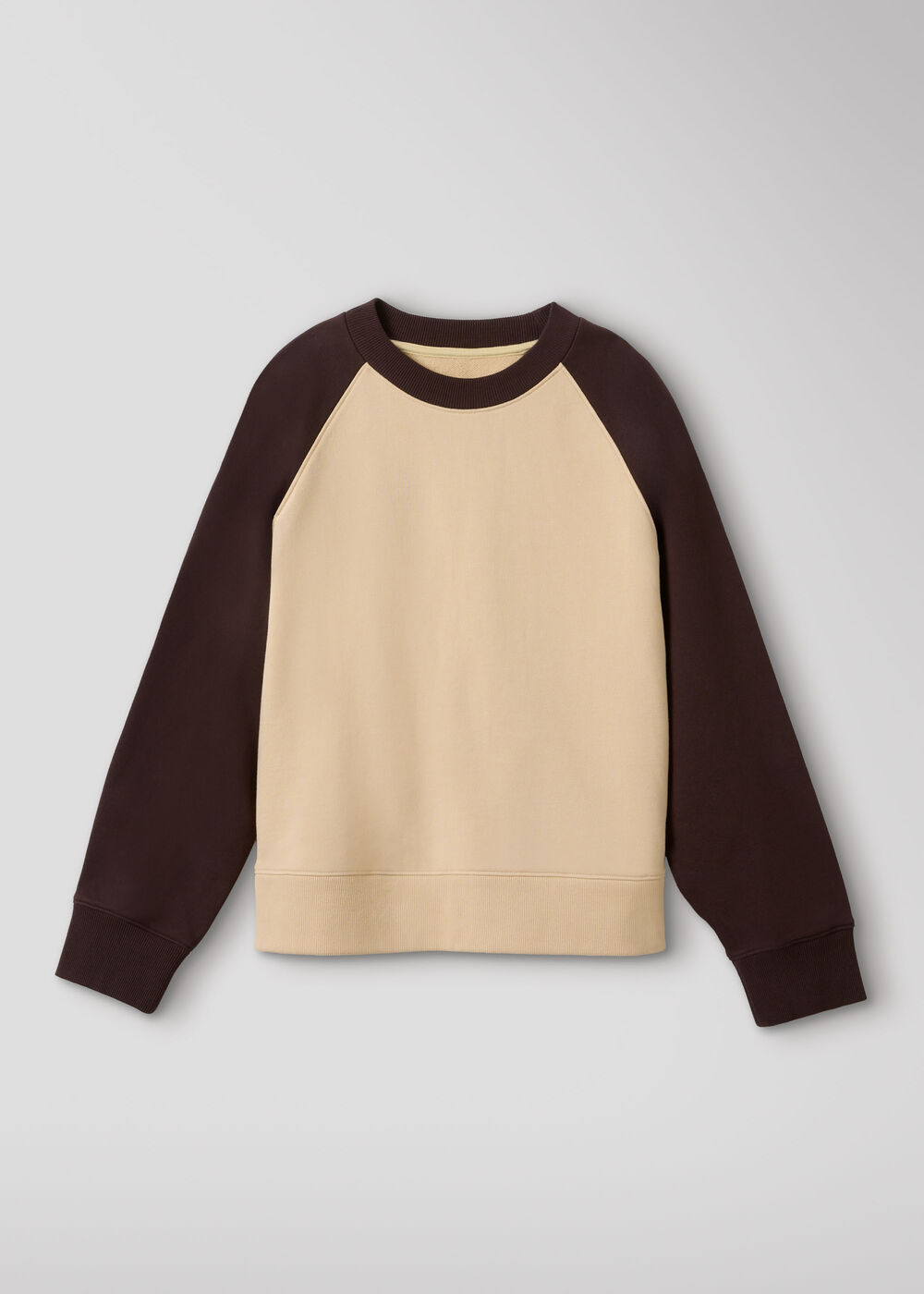 Contrast Sleeve Sweat