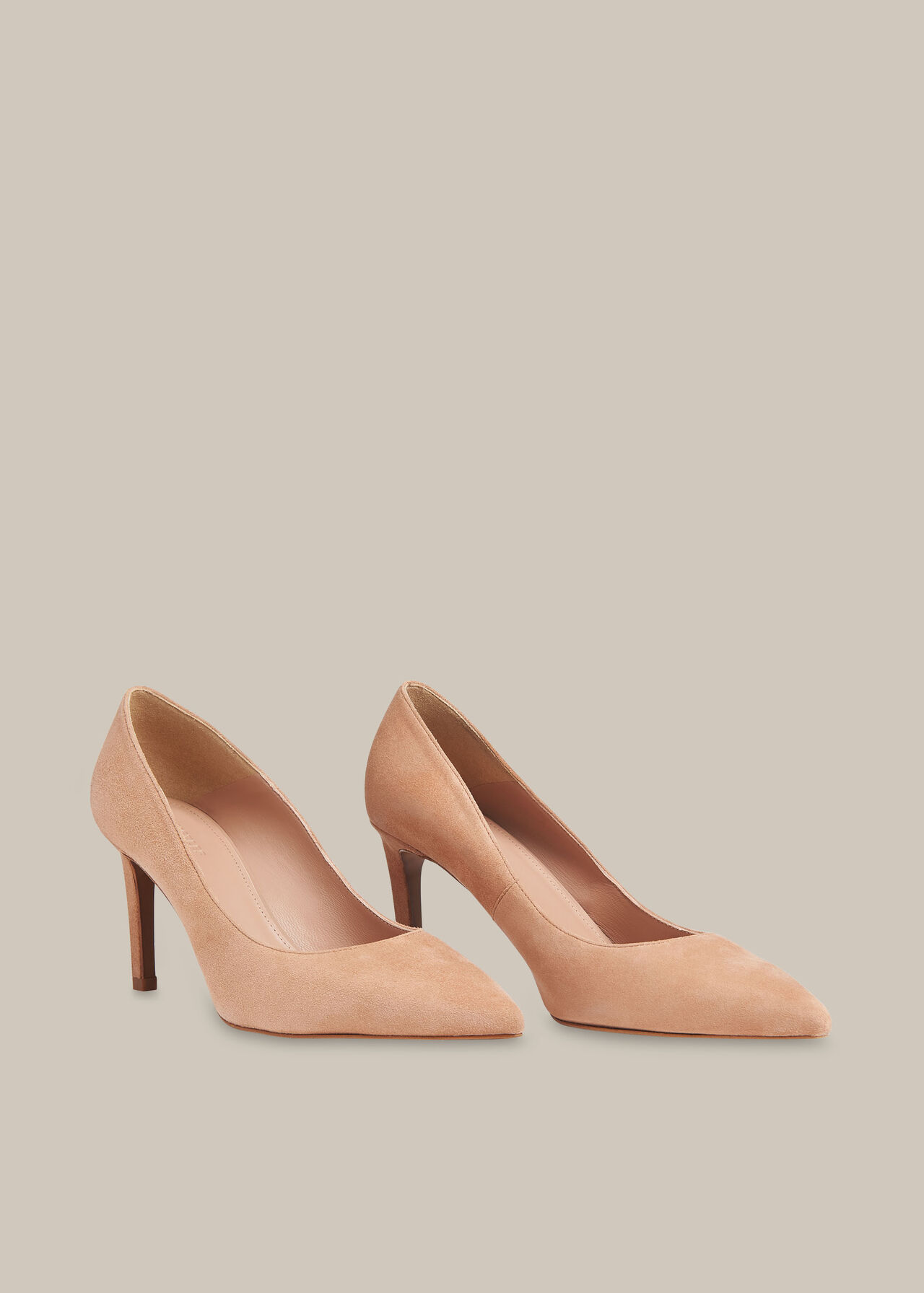 Cari Mid Suede Point Pump