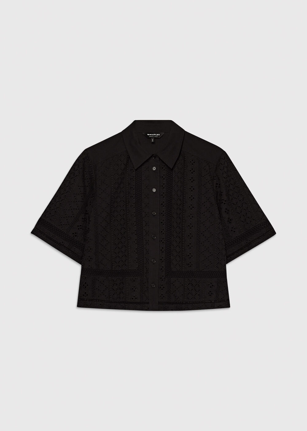 Broderie Cotton Shirt
