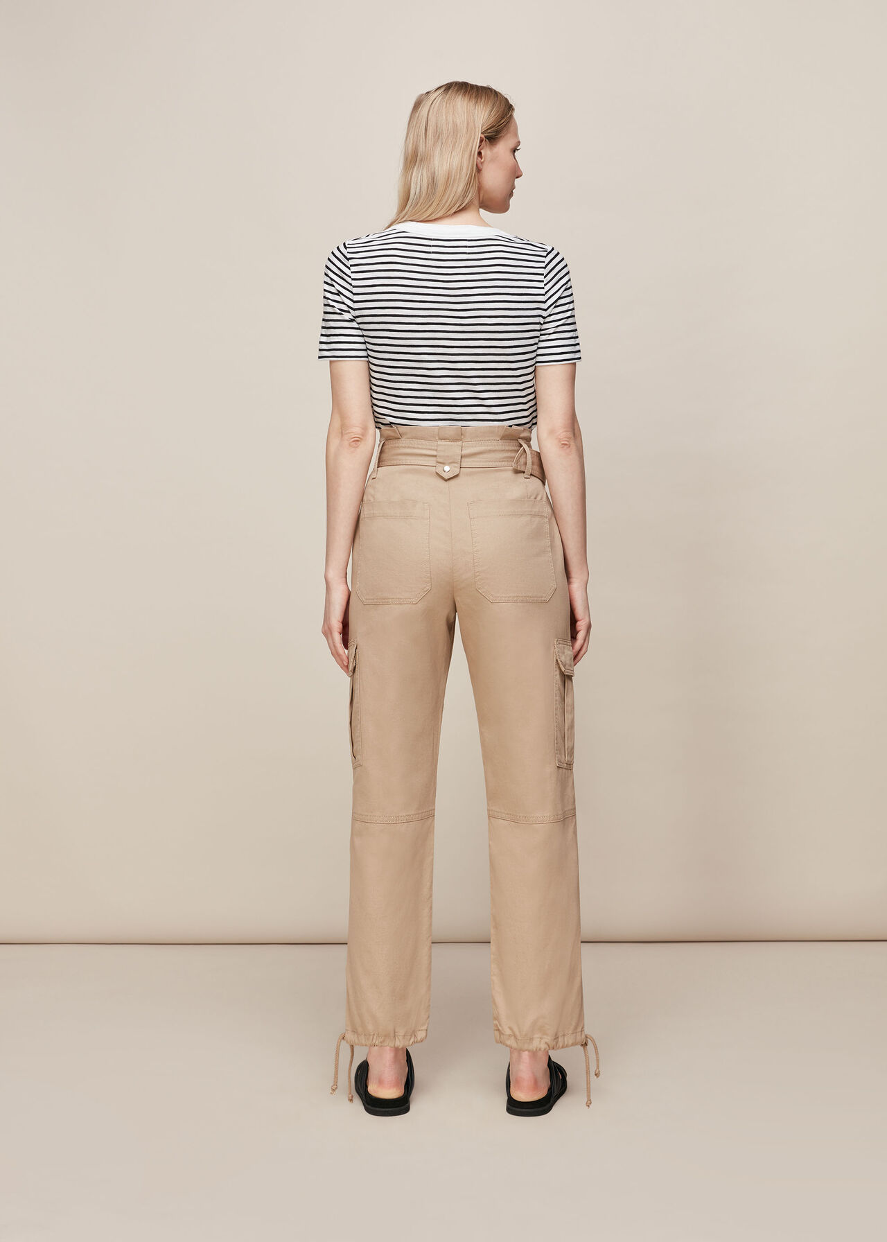Rosa Double Trim Stripe T-Shirt