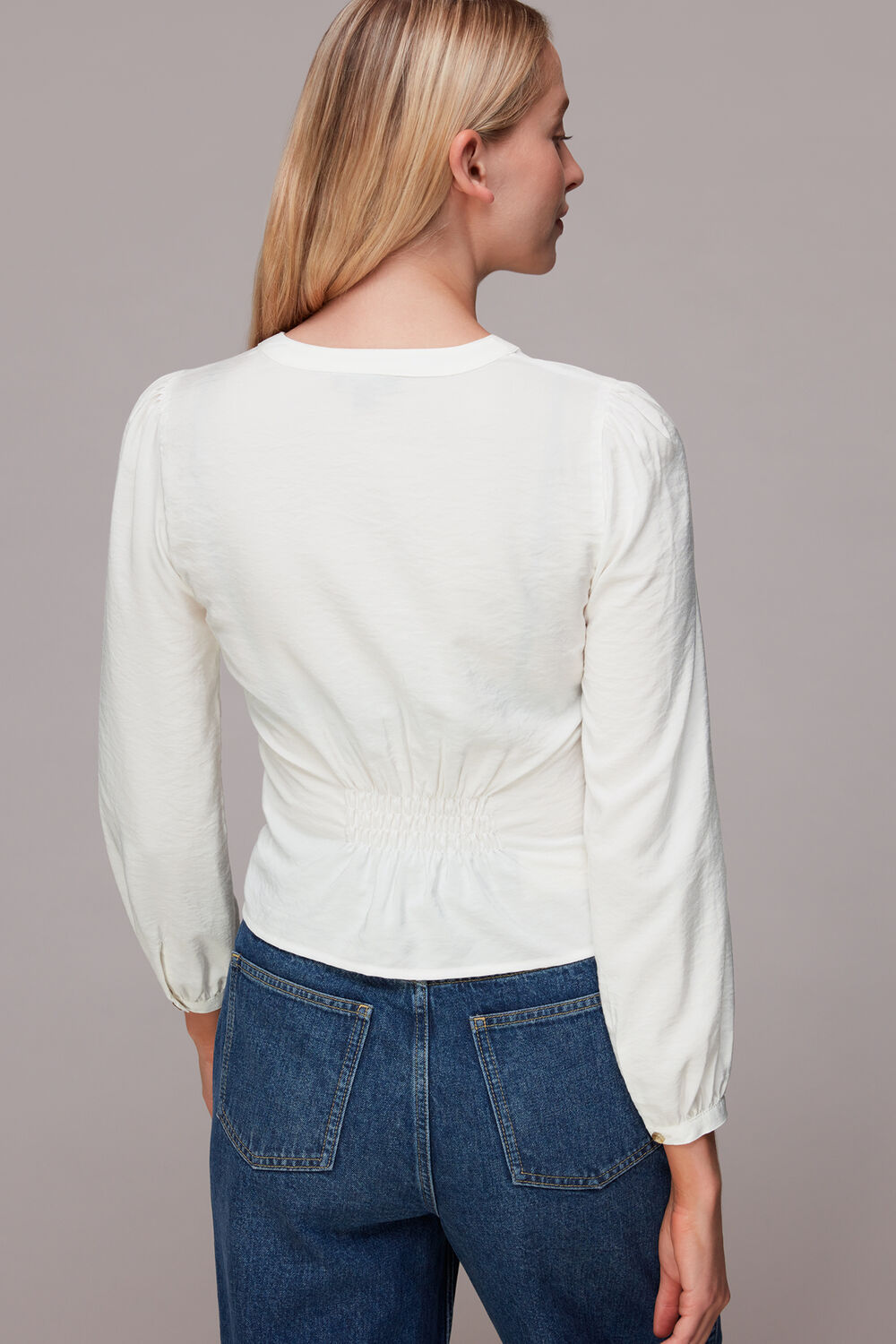 Ariel Shirred Detail Blouse