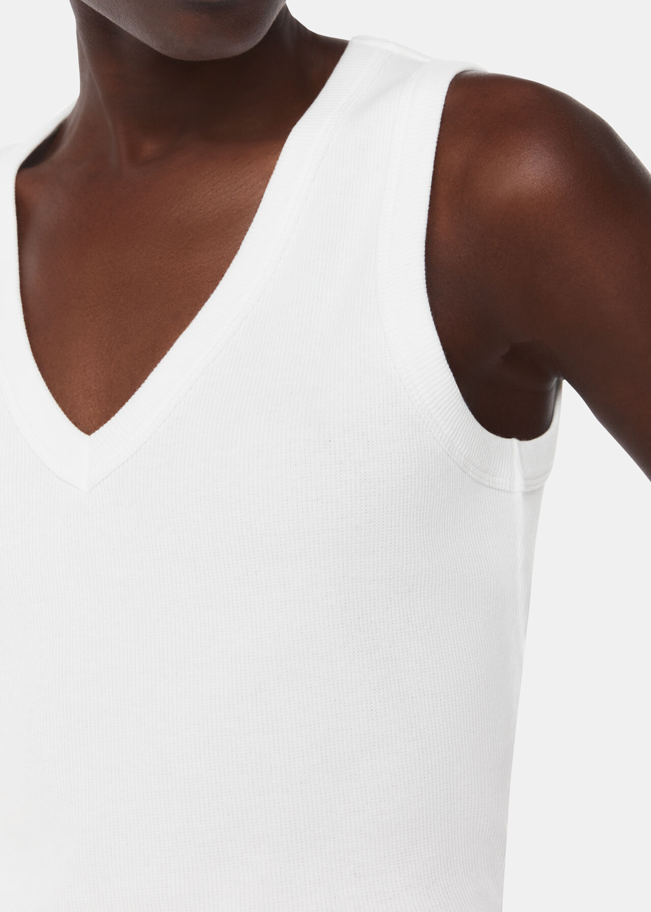 Ellis V Neck Jersey Vest
