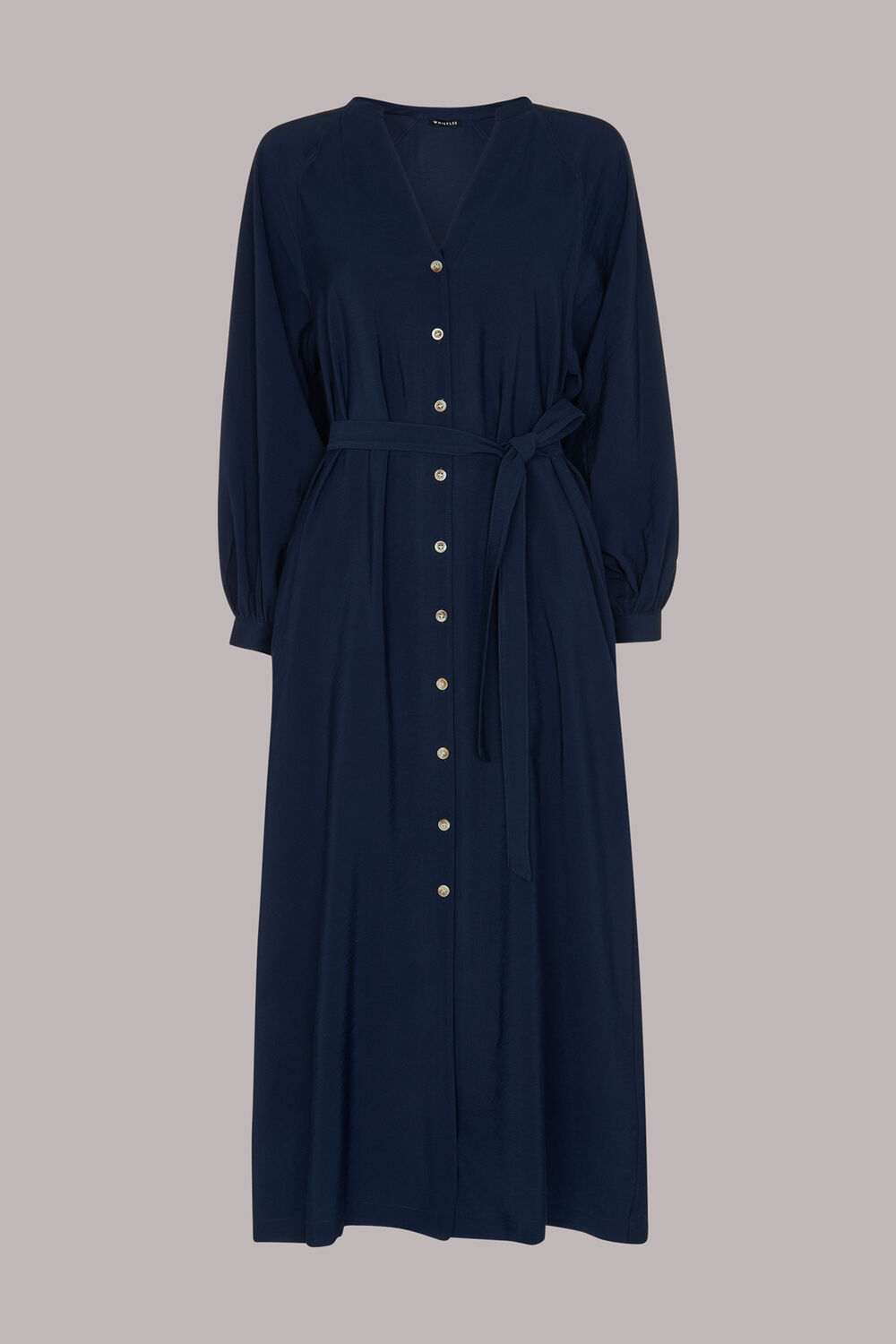 Navy Lizzie Midi Dress