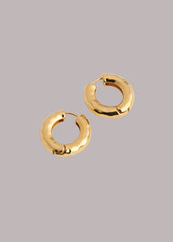 Large Textured Hoop