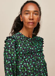 Winter Ditsy Printed Top