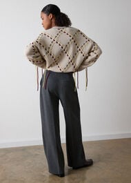 High Rise Straight Trouser