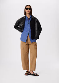 Oversized Cotton Poplin Shirt