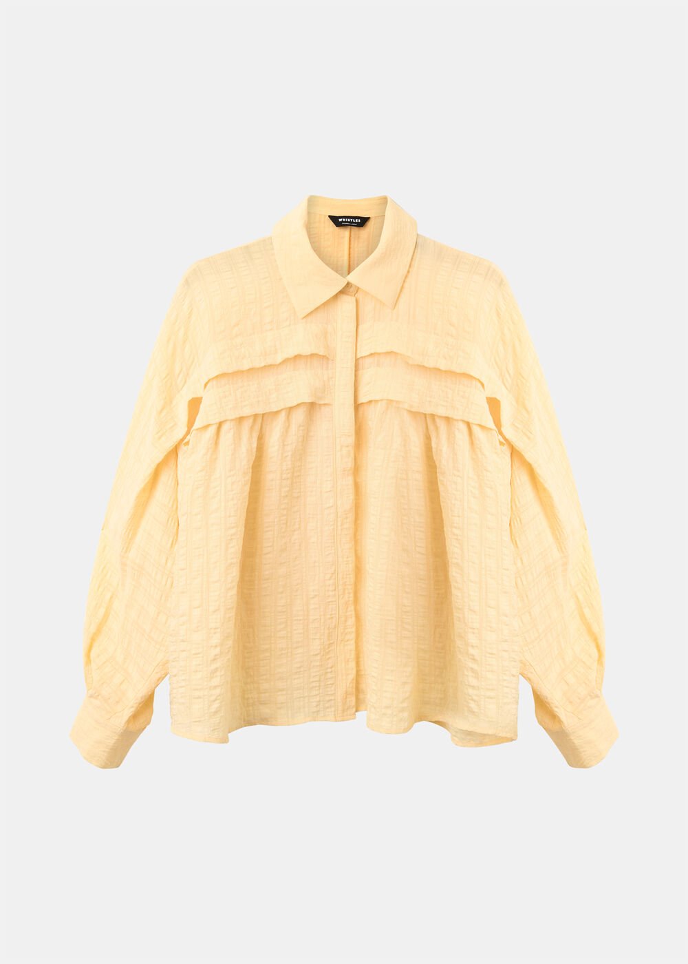 Textured Frill Detail Blouse