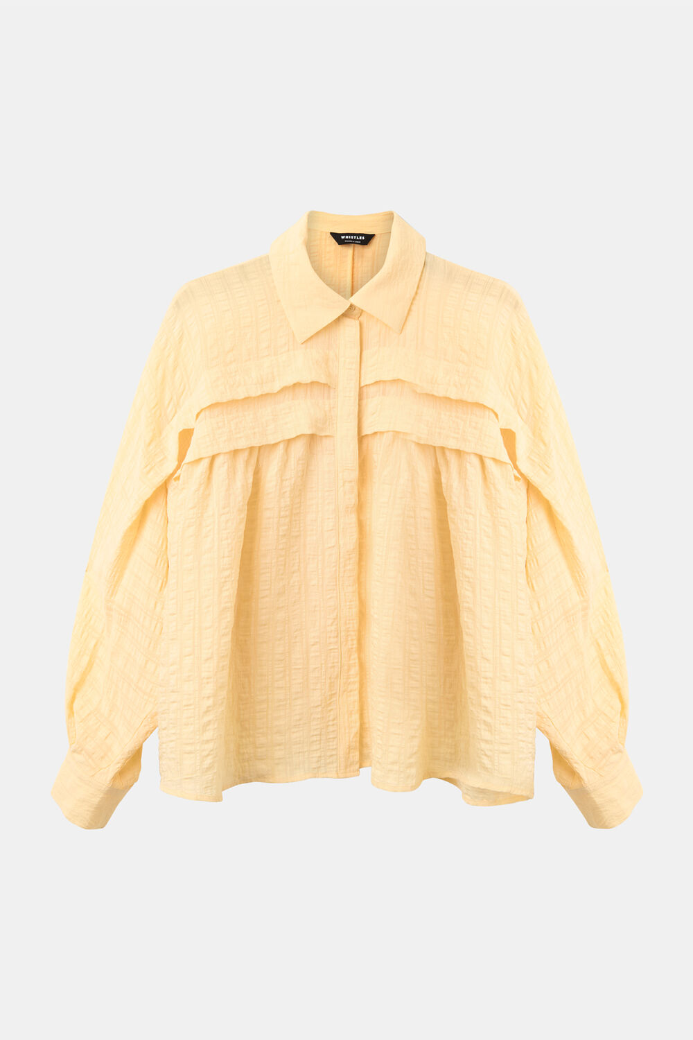 Textured Frill Detail Blouse
