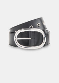 Eyelet Detail Belt