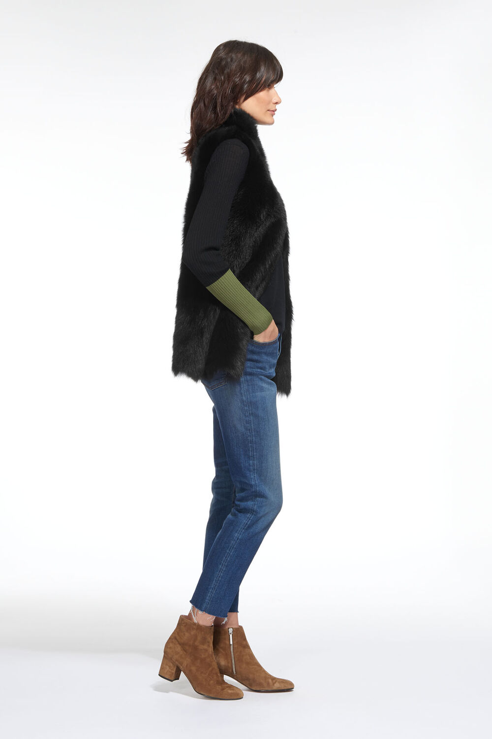 Sheepskin Reversible Gilet