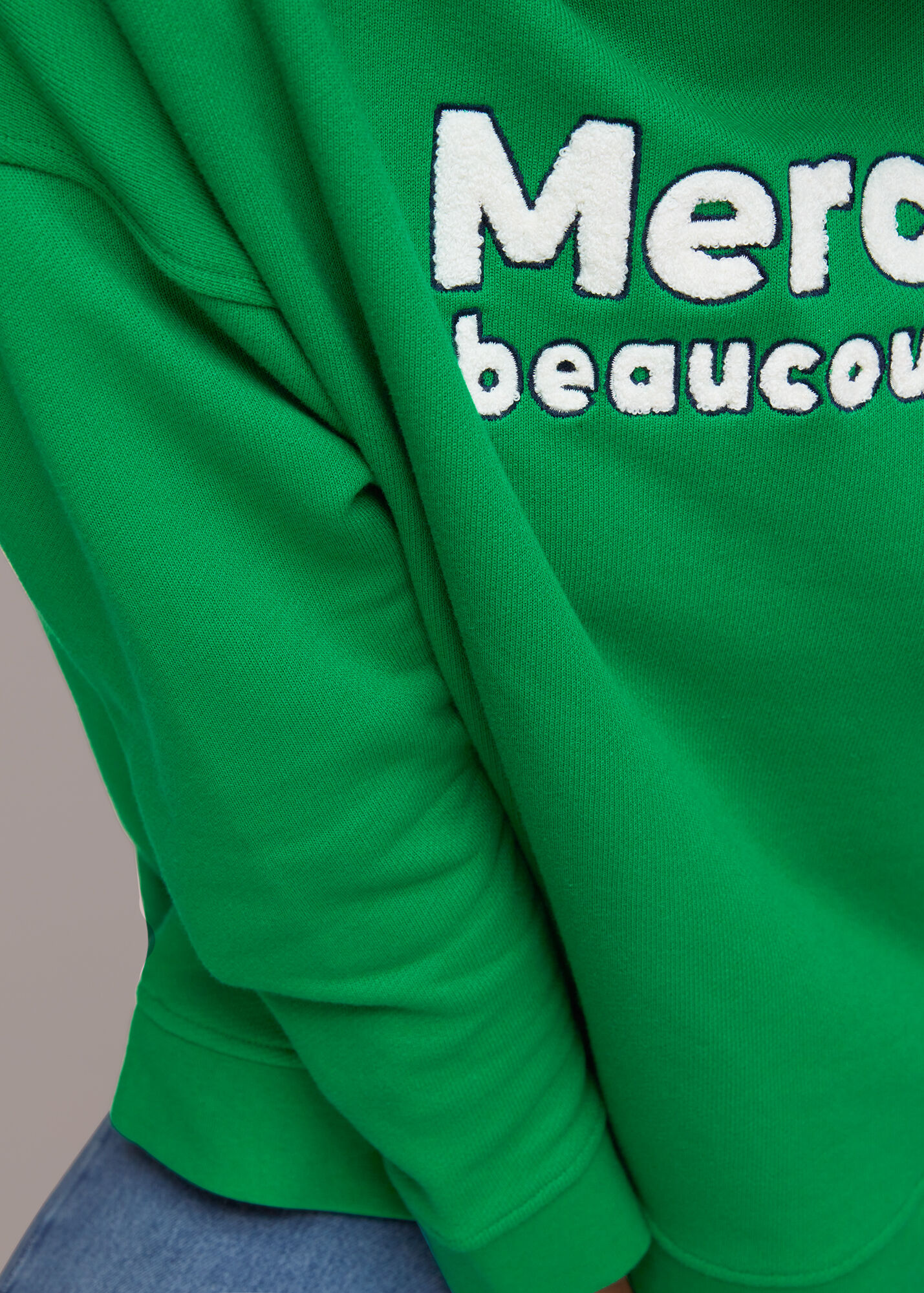 Whistles merci sweatshirt outlet