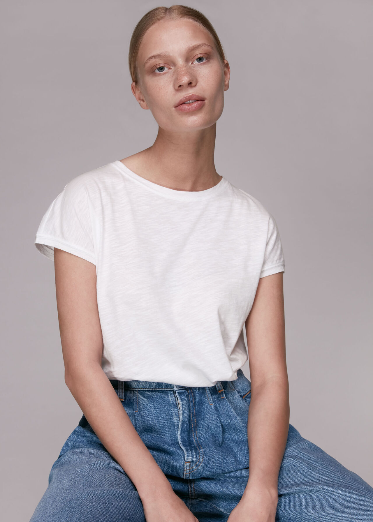 Minimal Cap sleeve Tee