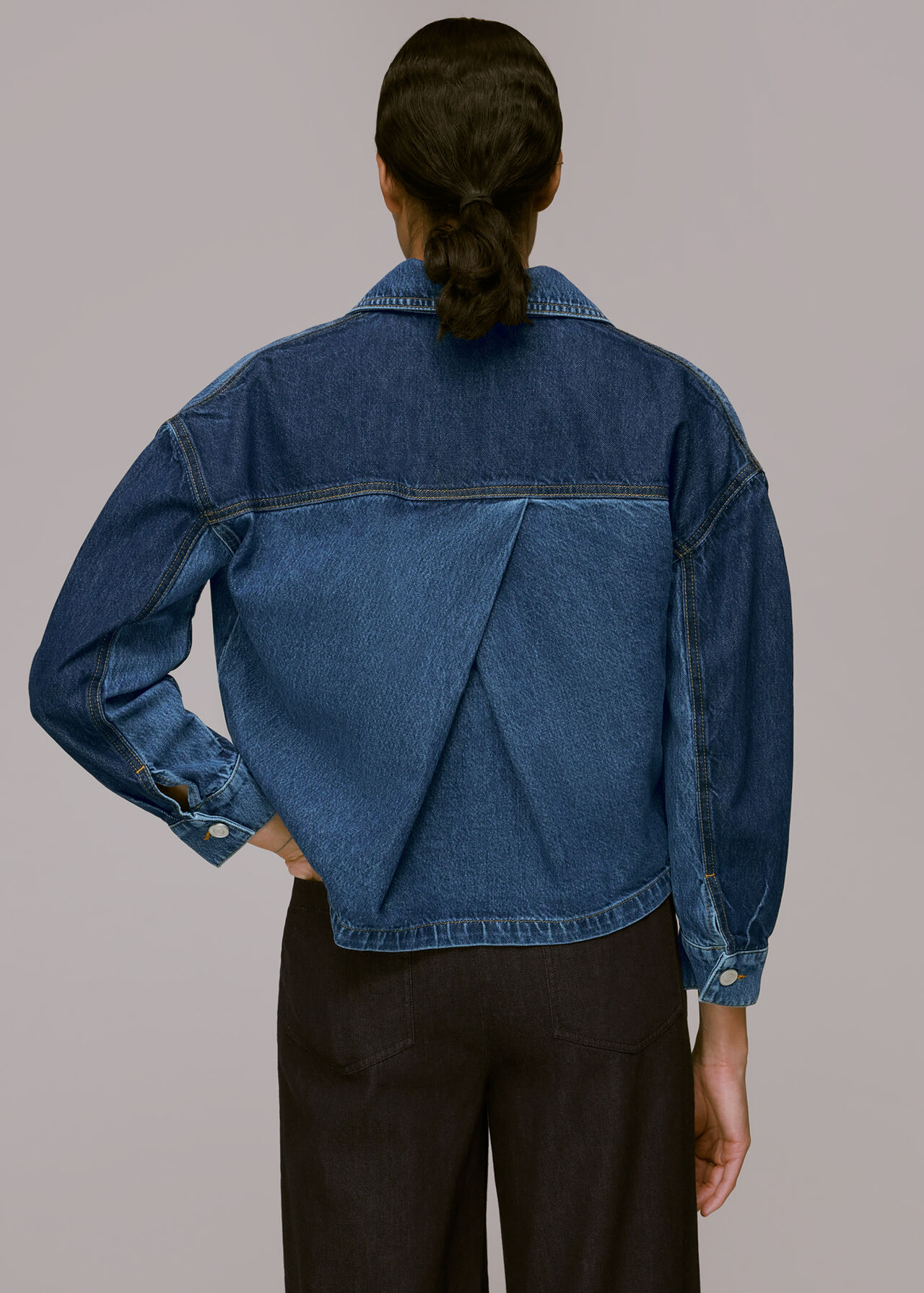 Ella Patchwork Denim Jacket