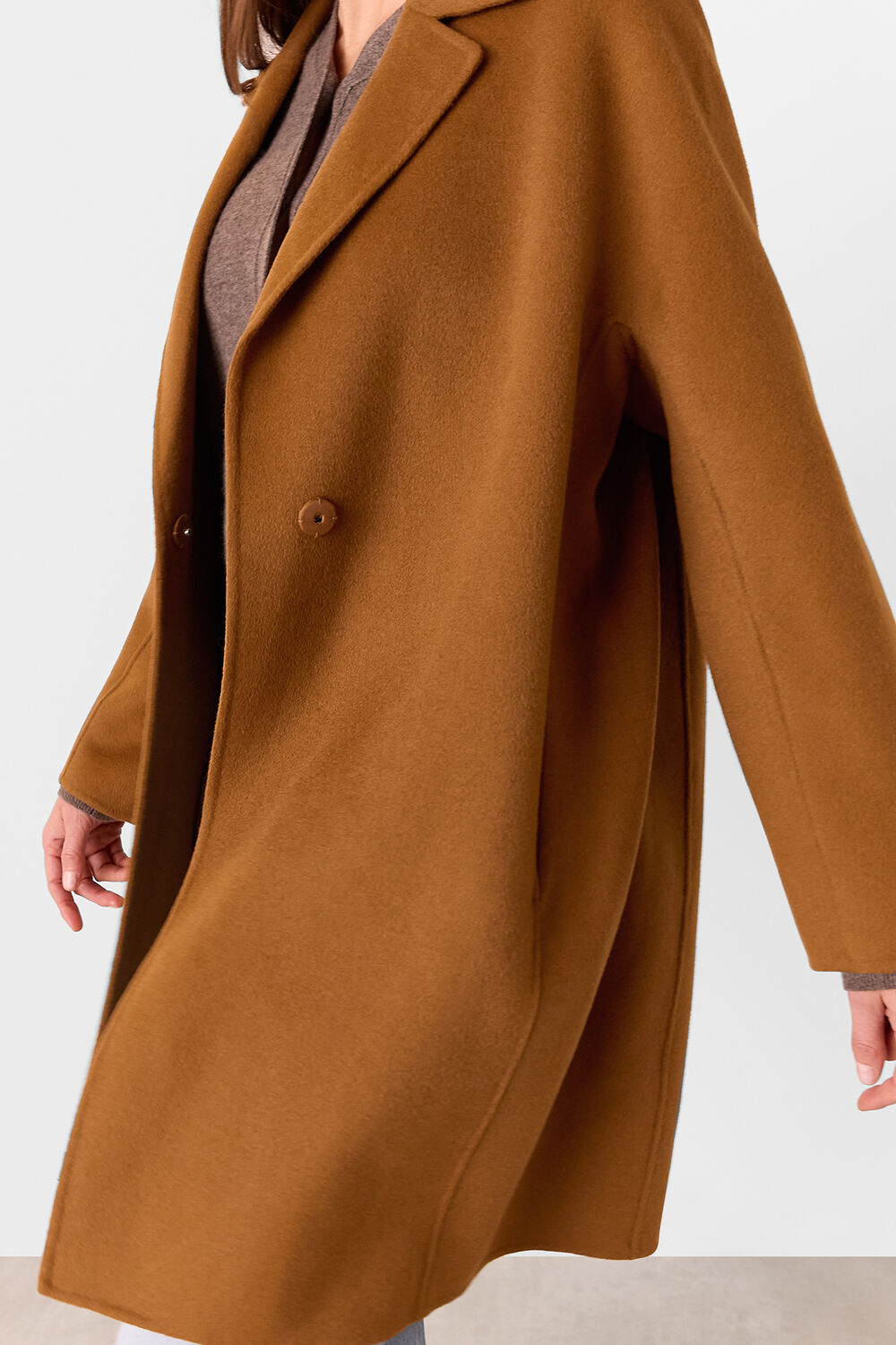 Julia Wool Double Faced Coat