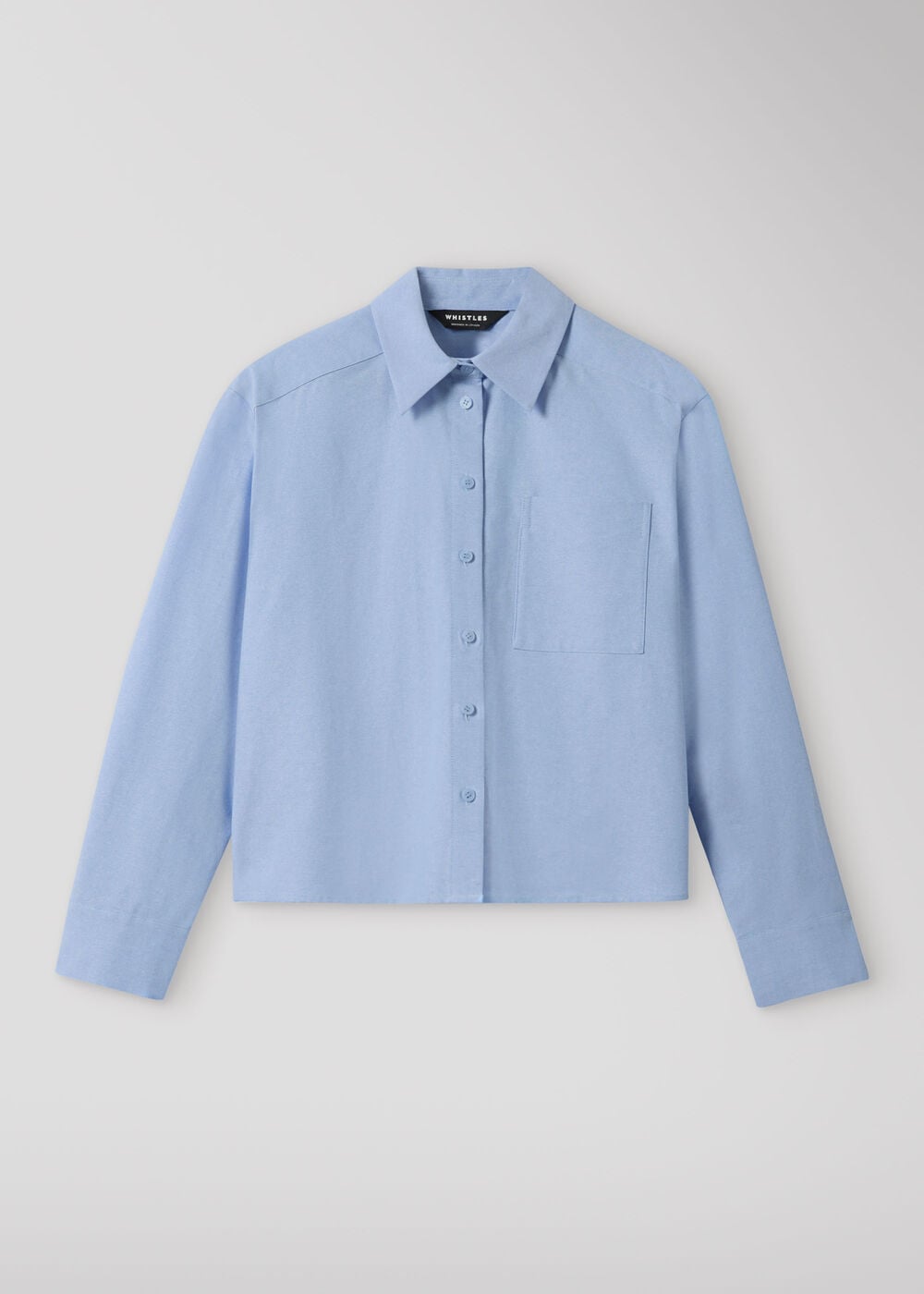 Boxy Oxford Cotton Shirt