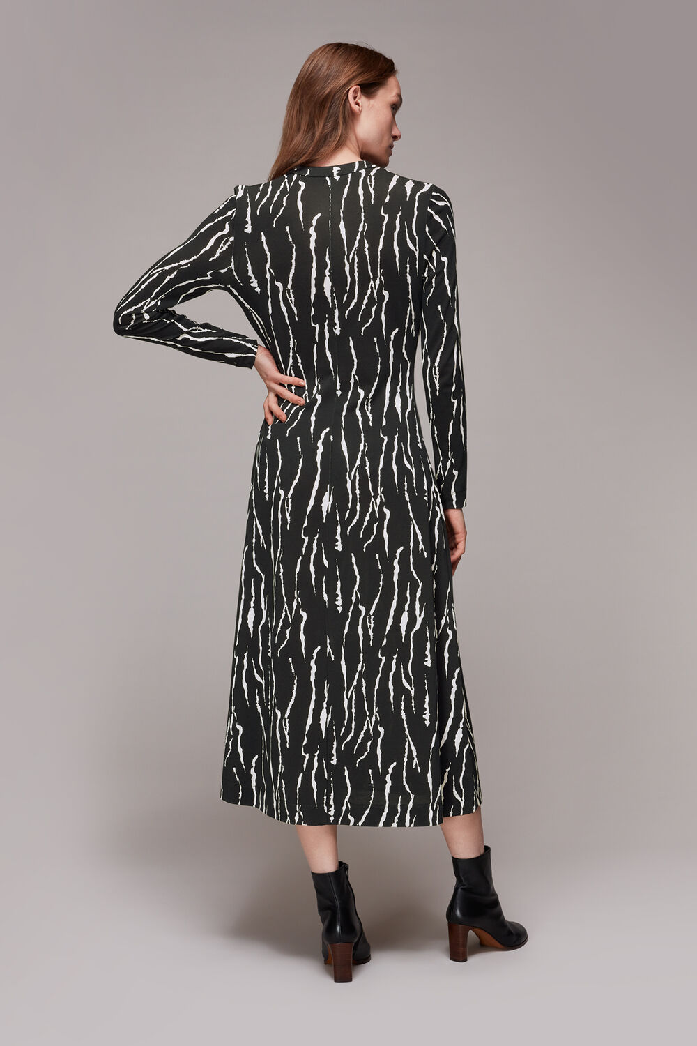 Rumi Tiger Print Jersey Dress