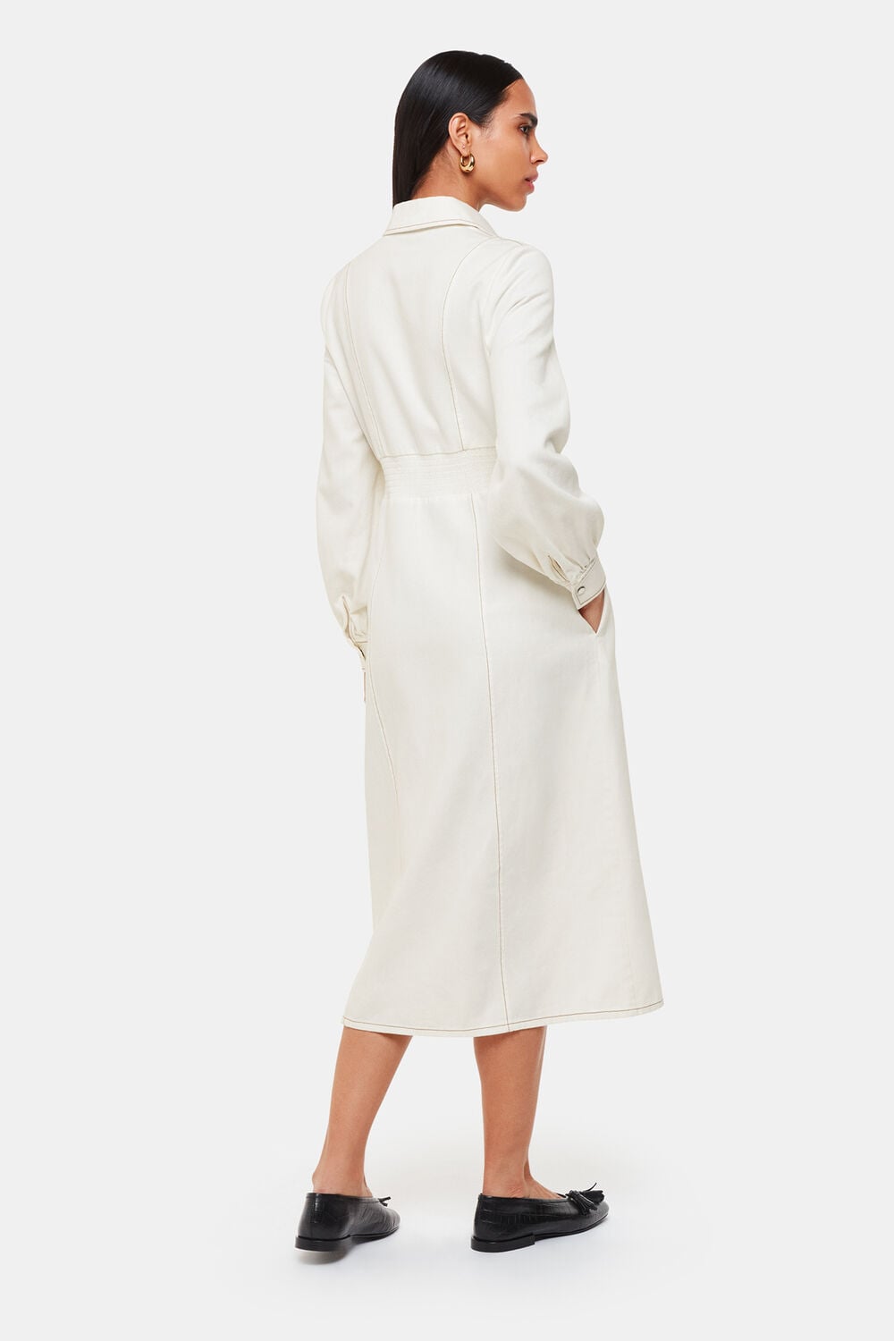 Harlowe Denim Midi Dress