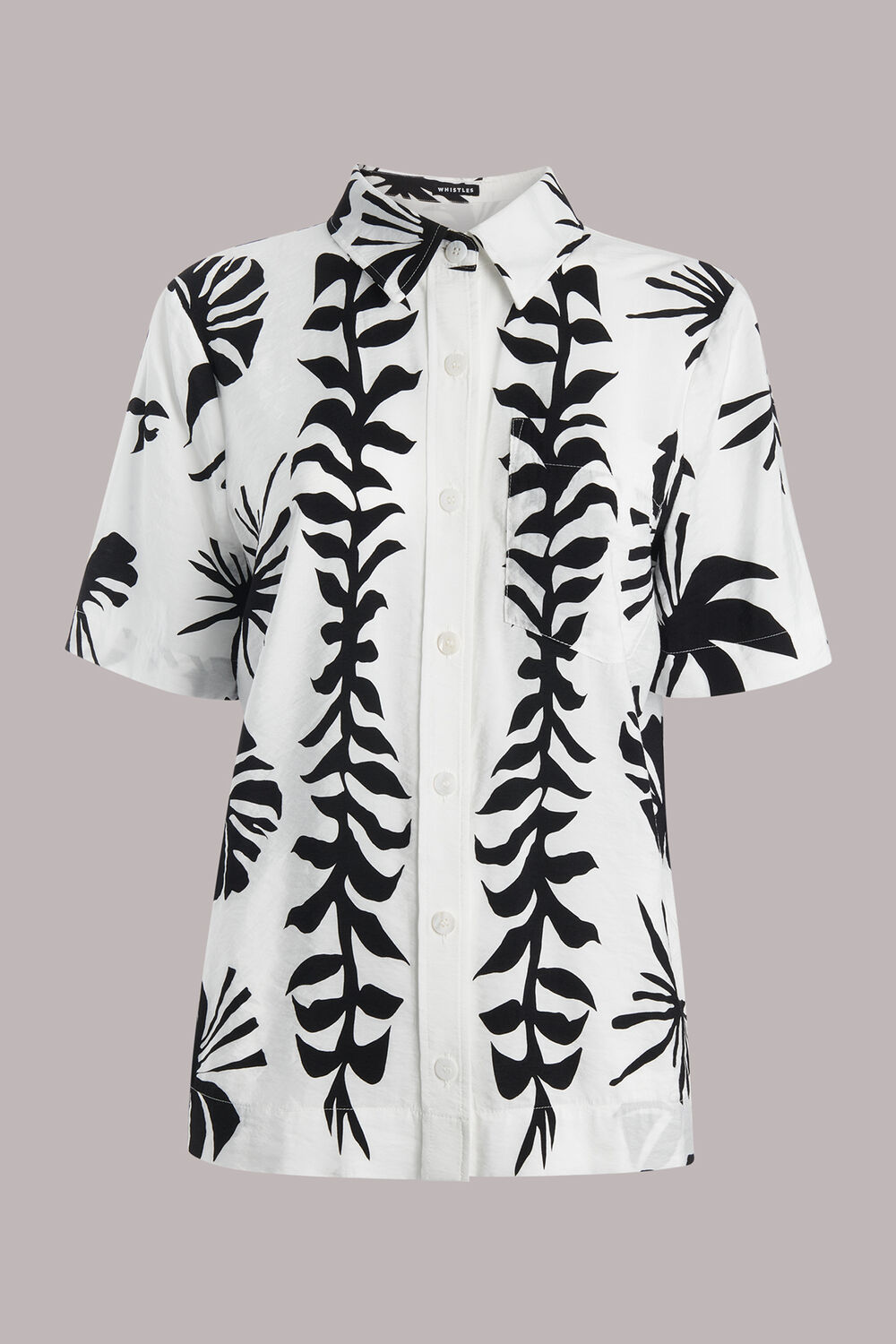 Collaged Star Bowling Shirt