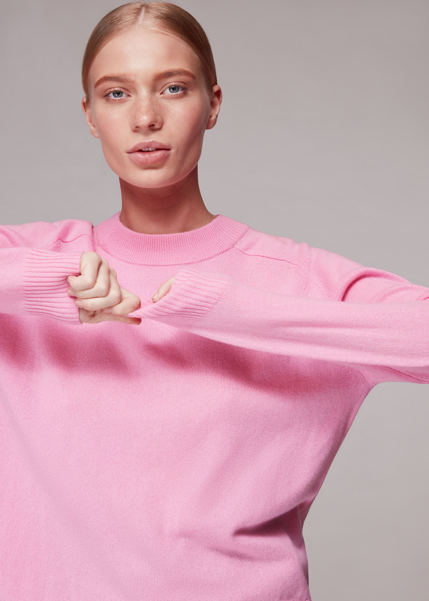 pink jumper whistles
