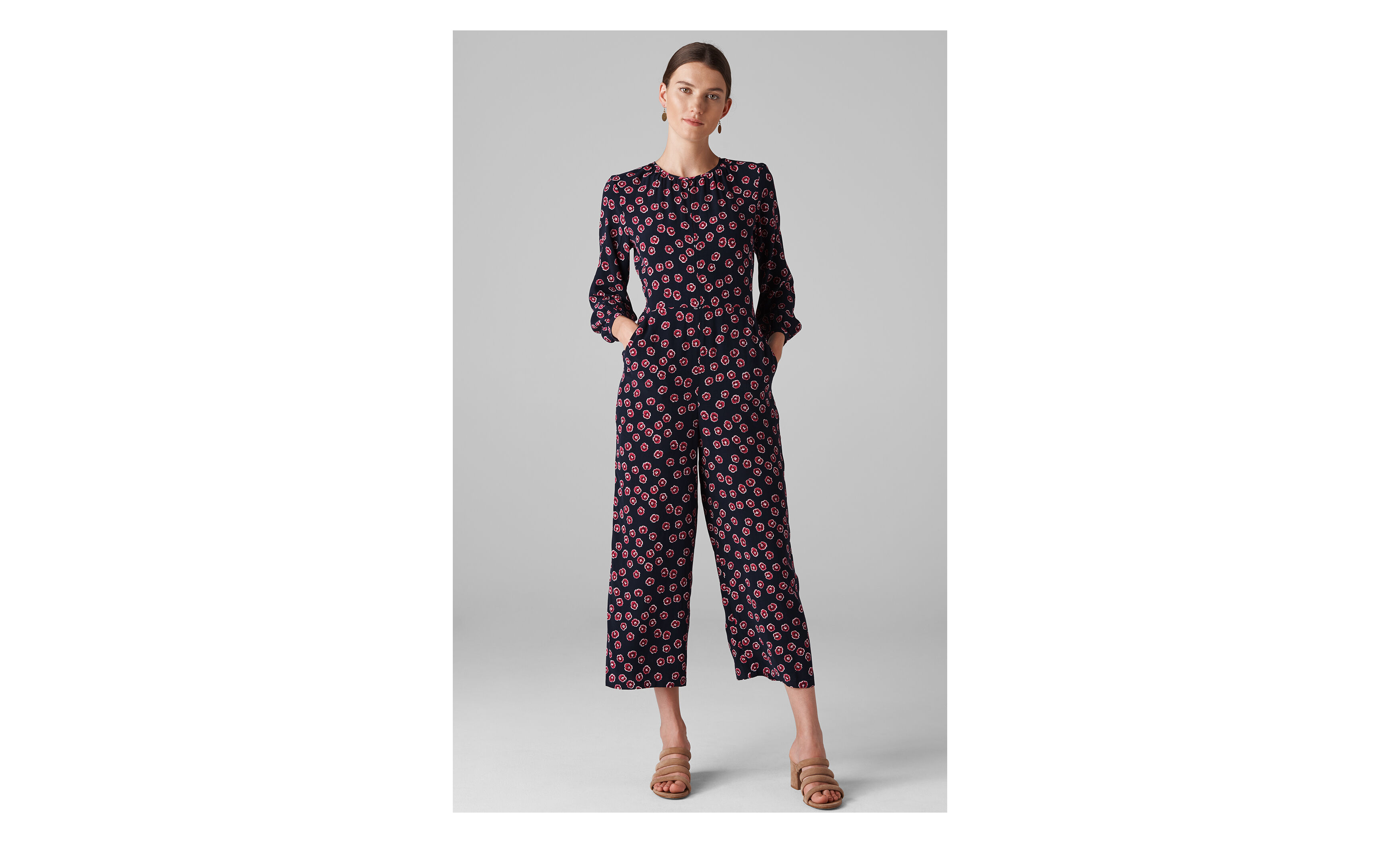 Whistles lenno print shirt dress hot sale