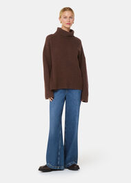 Wool Roll Neck Knit