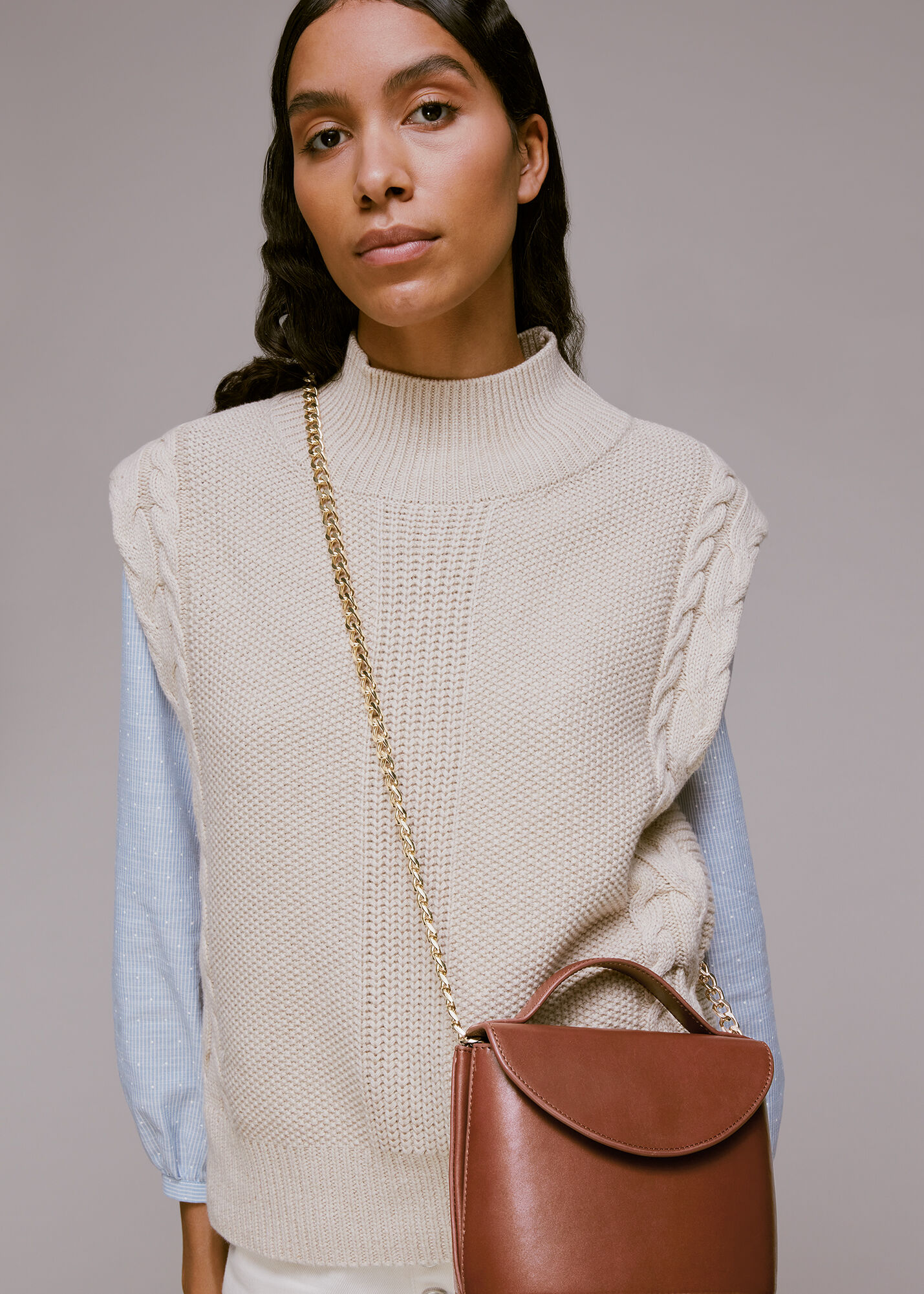 Tan chain bag clearance