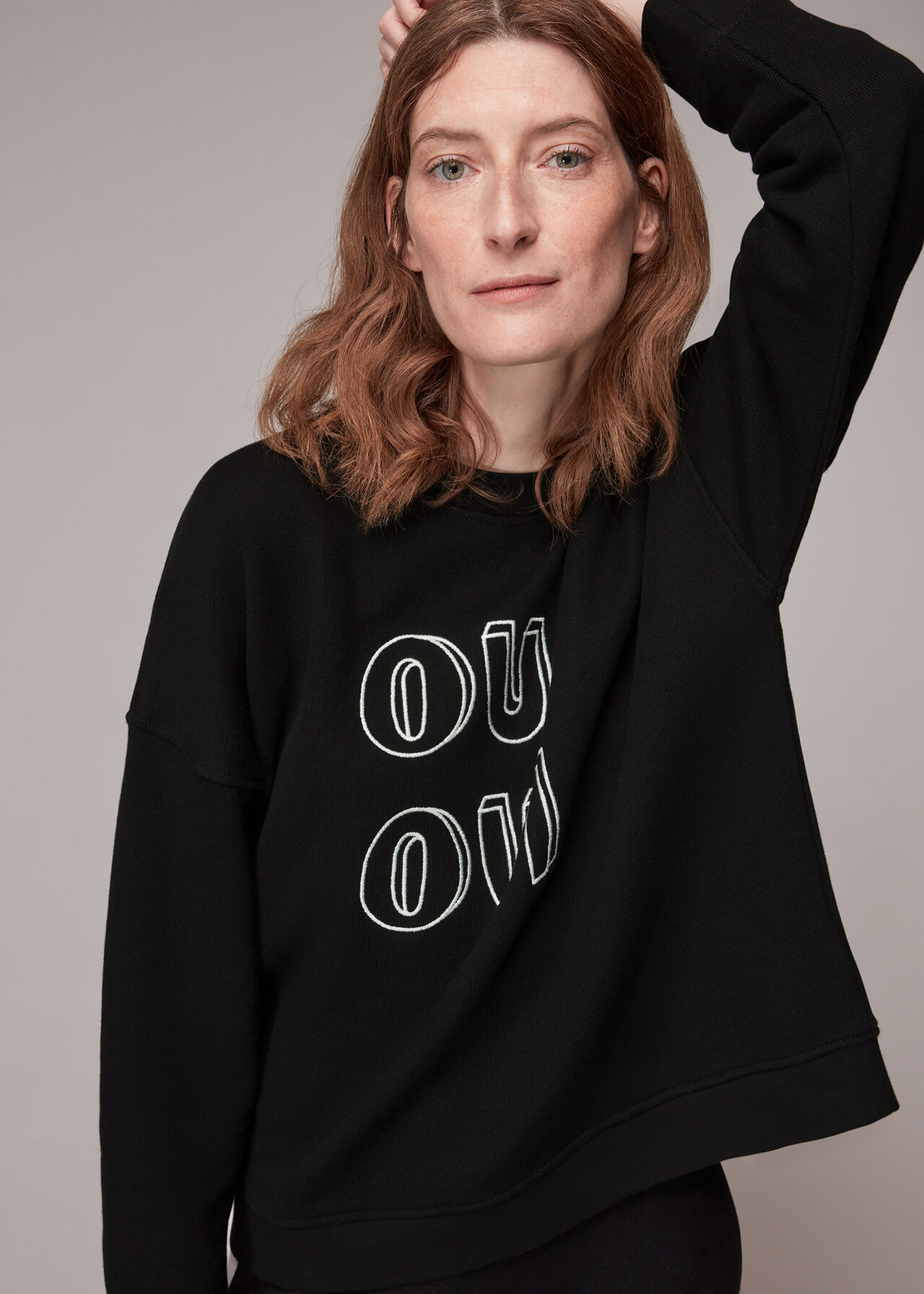 Oui Oui Logo Relaxed Sweat