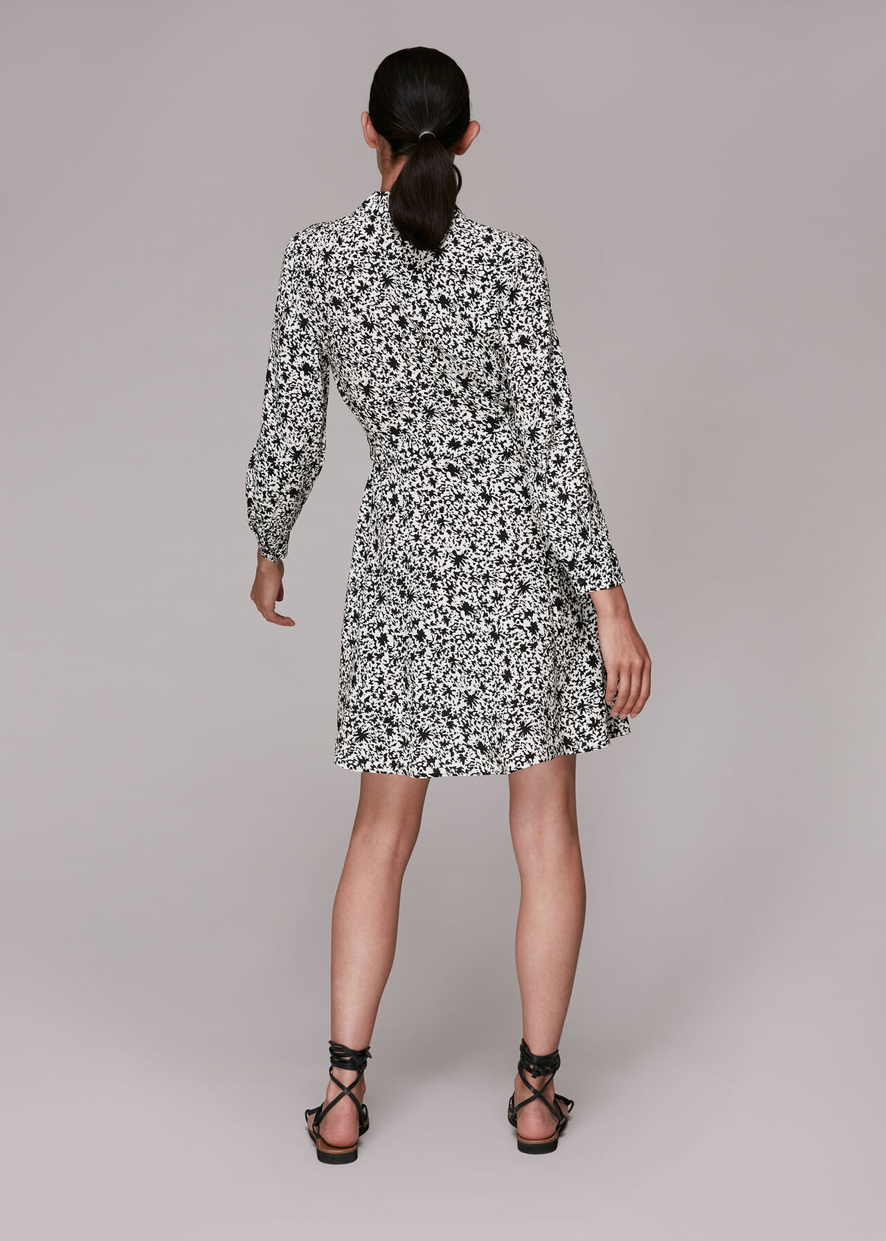 Eucalyptus Print Shirt Dress