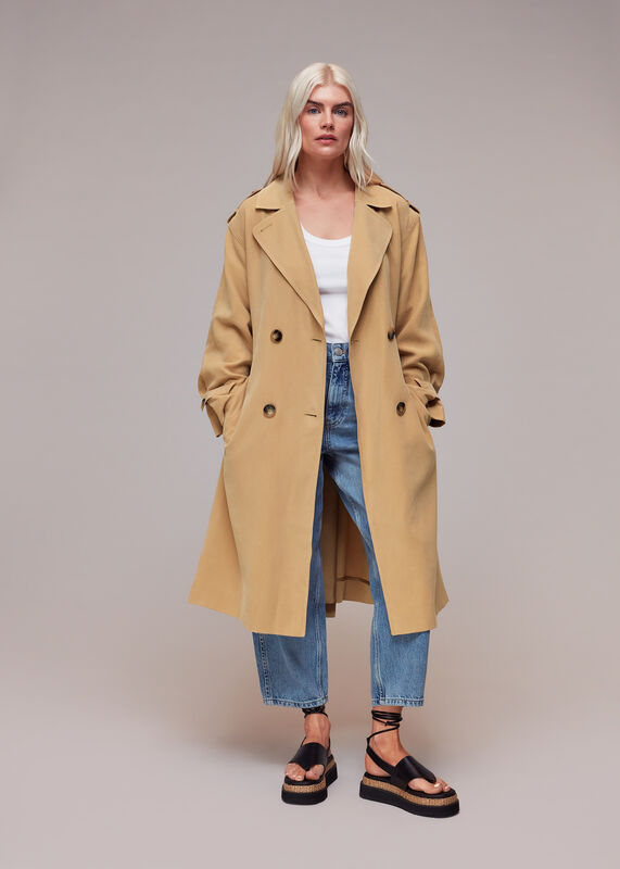 Petite Riley Trench Coat