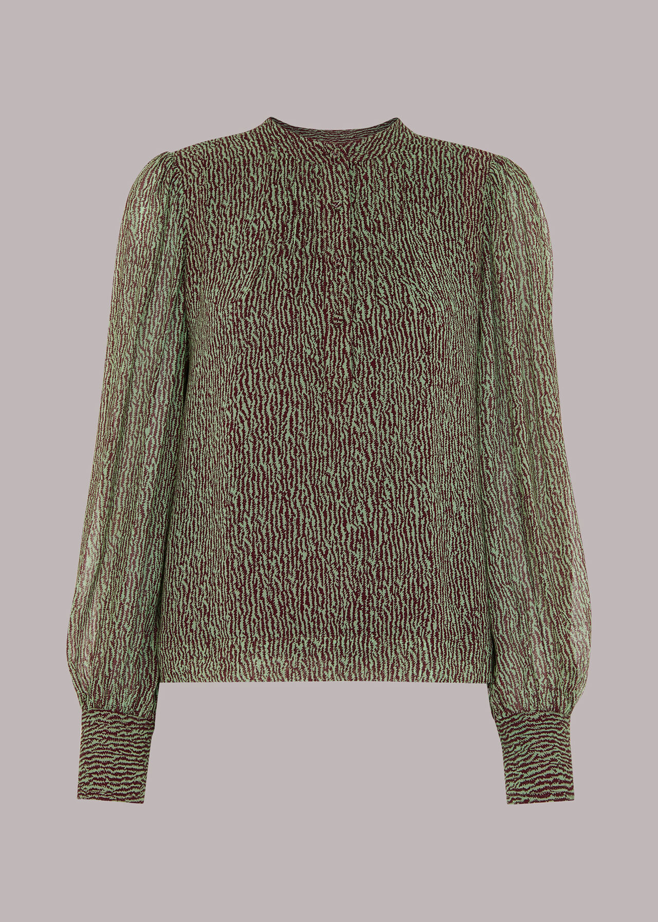 Charlotte Maze Print Blouse