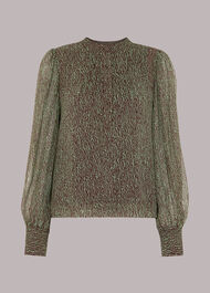 Charlotte Maze Print Blouse