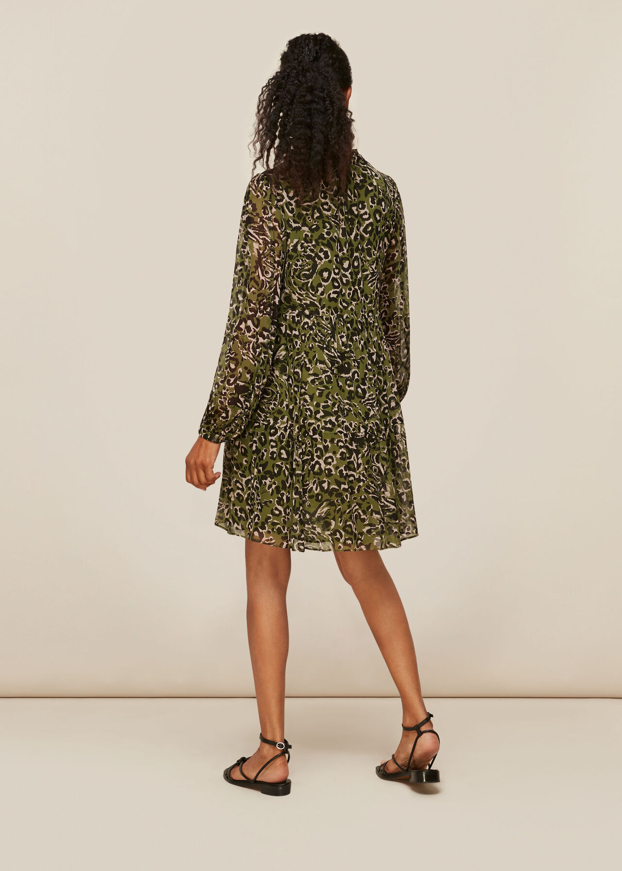 Jungle Cat Trapeze Dress