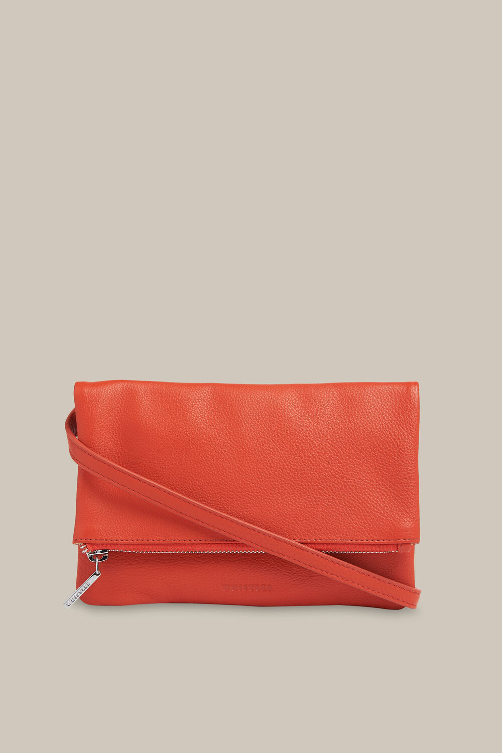 Issy Mini Foldover Bag Coral