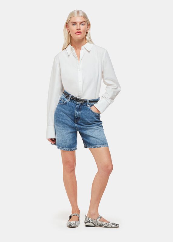 Petite Authentic Denim Short