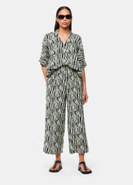 Checkerboard Tiger Trouser