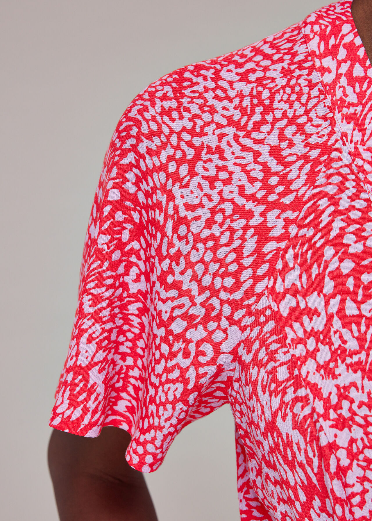 Diagonal Leopard Jumpsuit