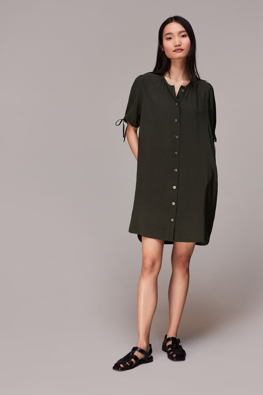 Frankie Button Through Dress