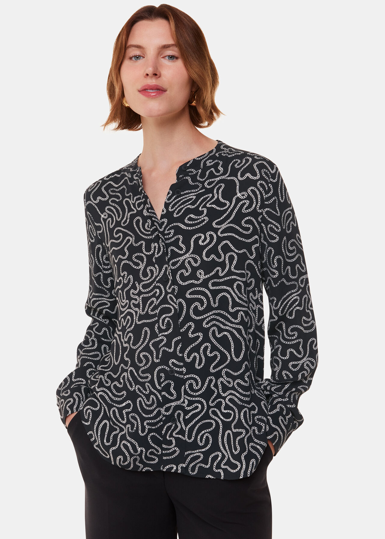 Chain Print Shirt