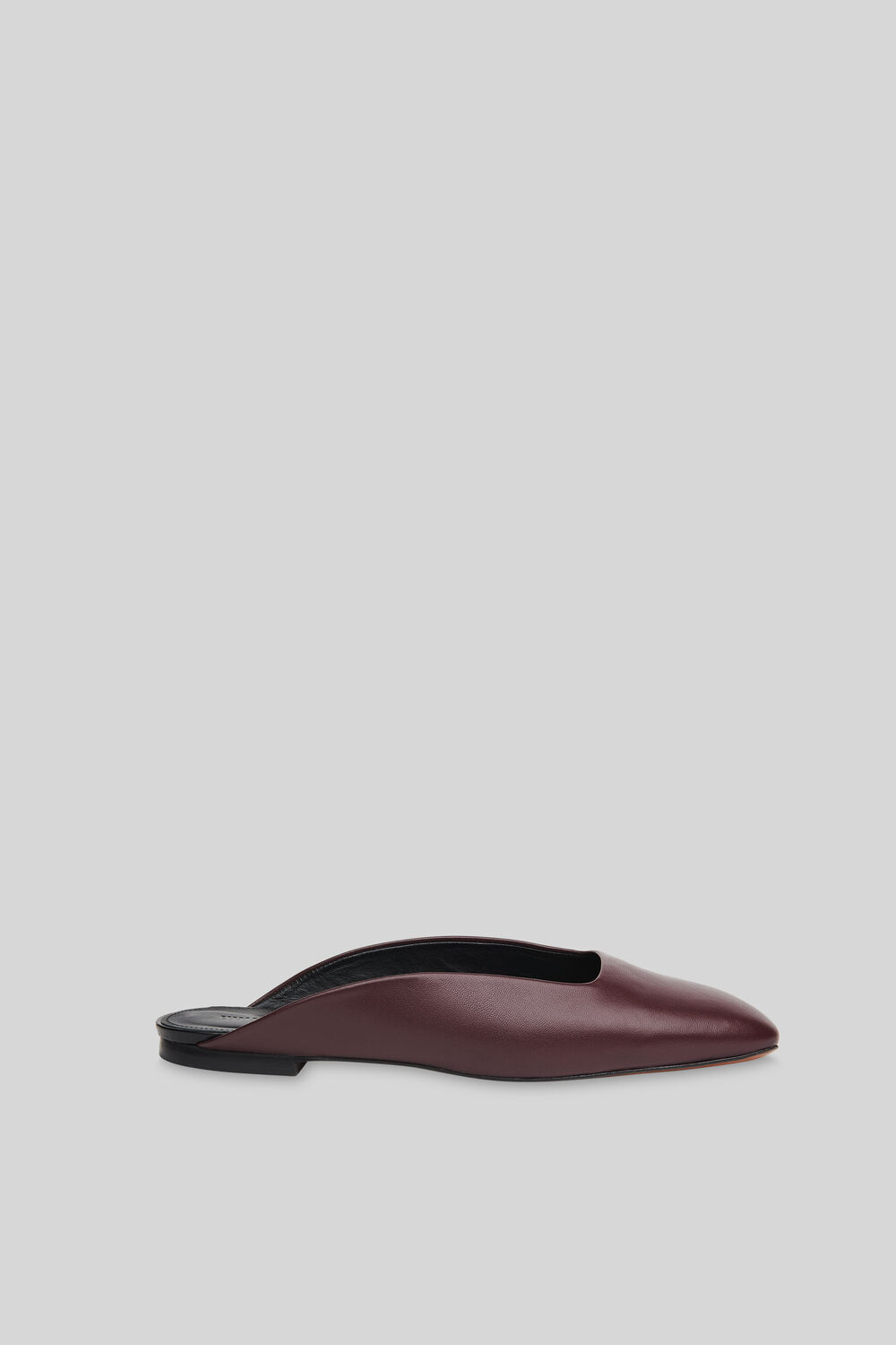 Netley Slip On Mule Burgundy