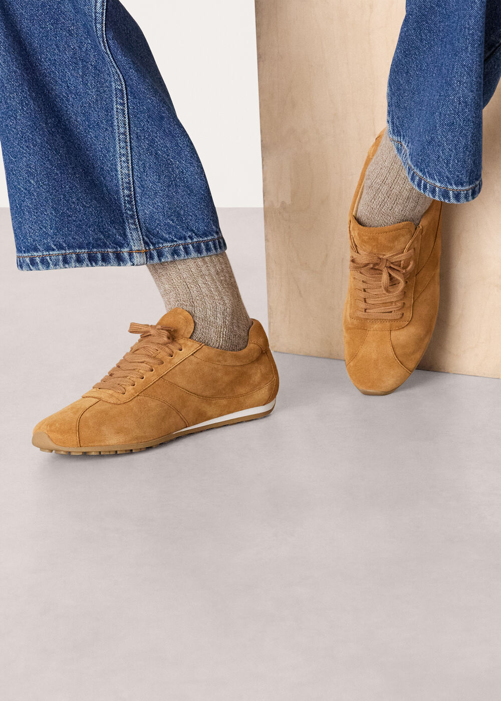 Soft Suede Unlined Sneaker
