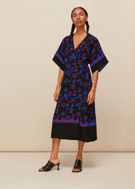 Dee Floral Print Wrap Dress