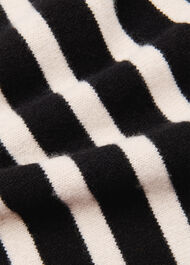Stripe Wool Roll Neck