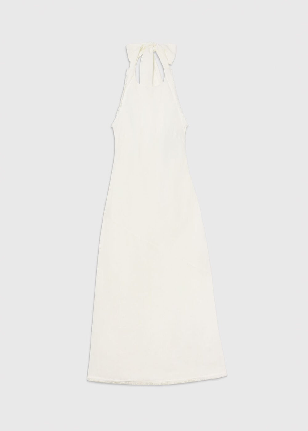 Linen Halter Neck Dress