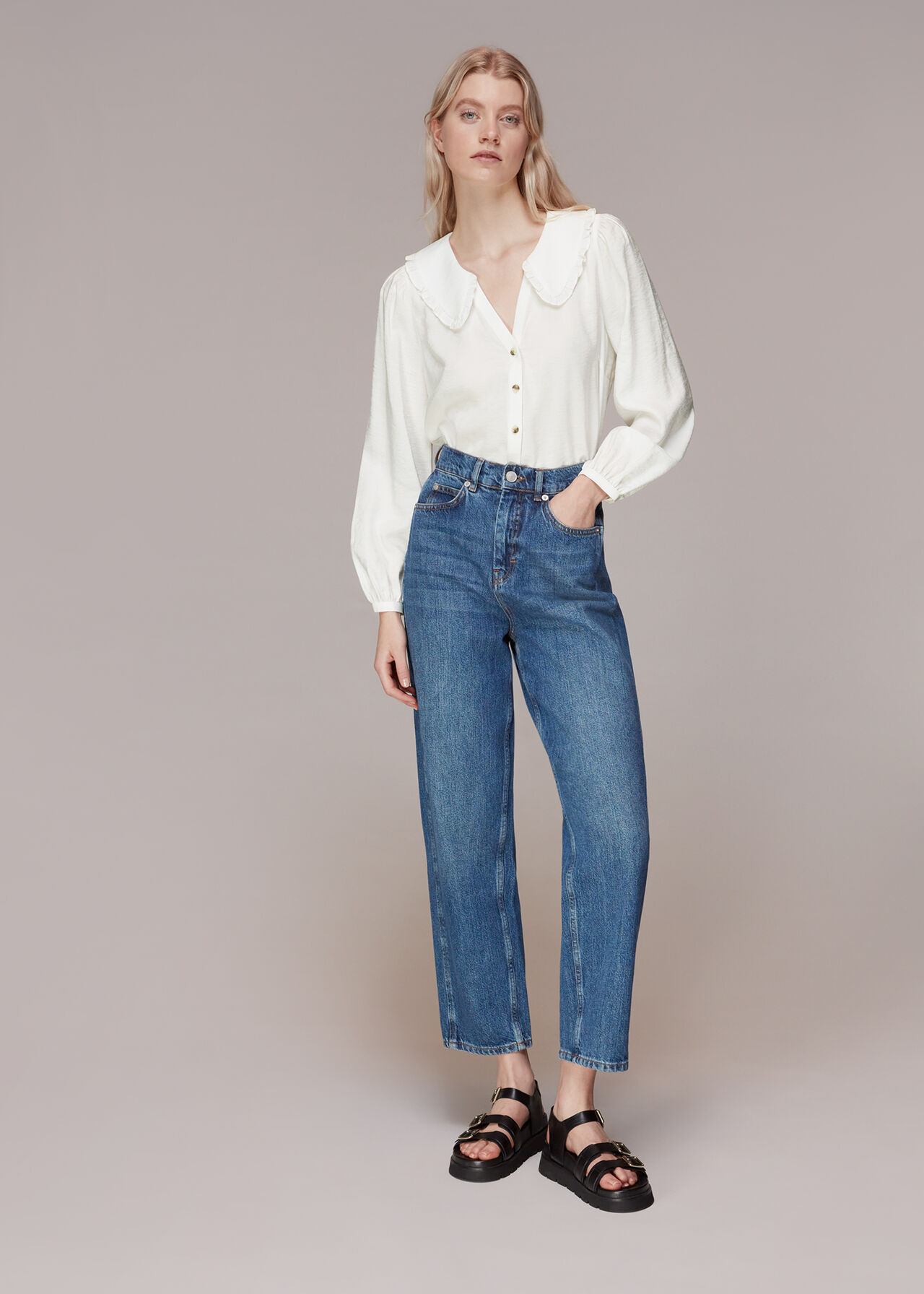 Lula Collar Detail Blouse