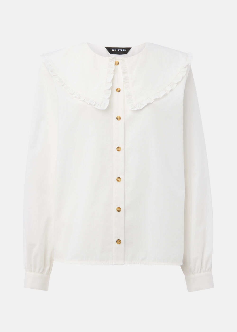 Cotton Collar Detail Top