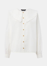 Cotton Collar Detail Top
