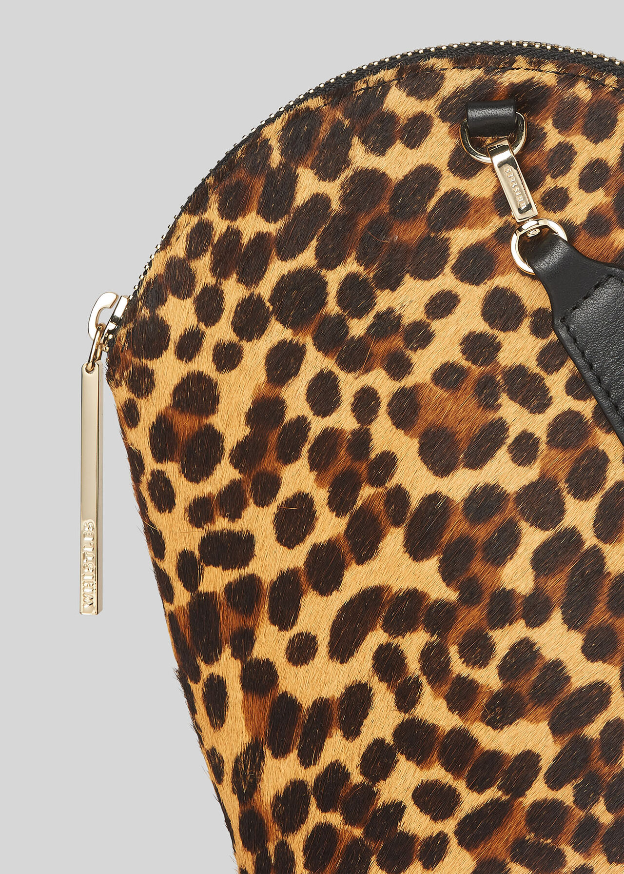 Leonard Leopard Wristlet